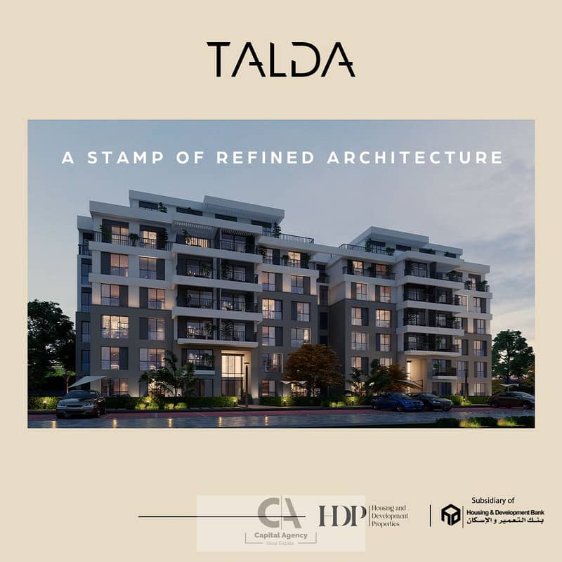 Pay in installments over 12 years and own a semi-finished apartment for sale with Talda HDP project in the heart of Mostakbal C – pohled 6