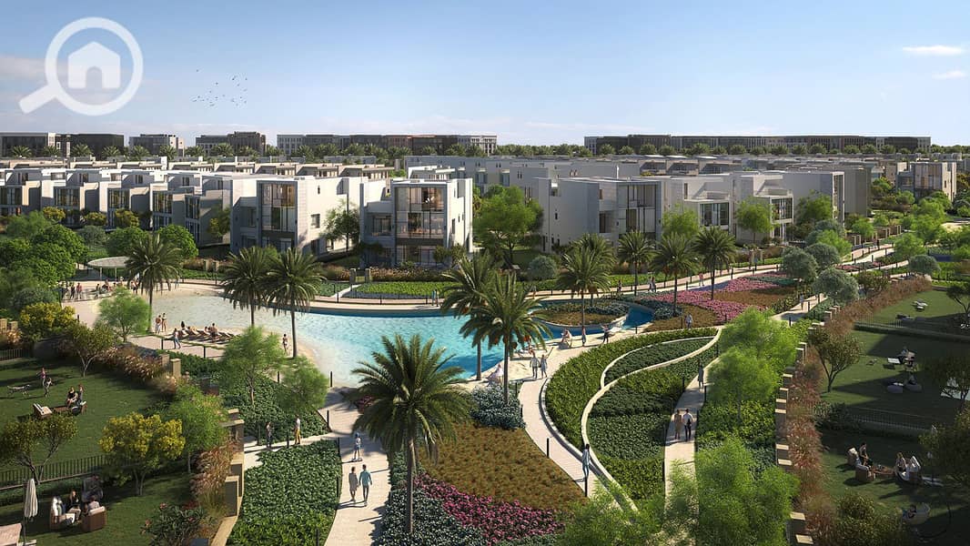 Townhouse for sale at Saada , New Cairo , Ready to move , Semi Finished - Mehr
