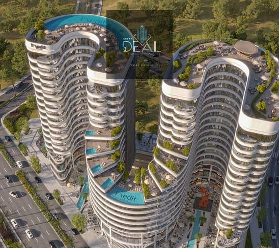 Own your office in the best location in the New Administrative Capital, in MU12, with a low down payment and installment plans of up to 12 years. - Widok 3