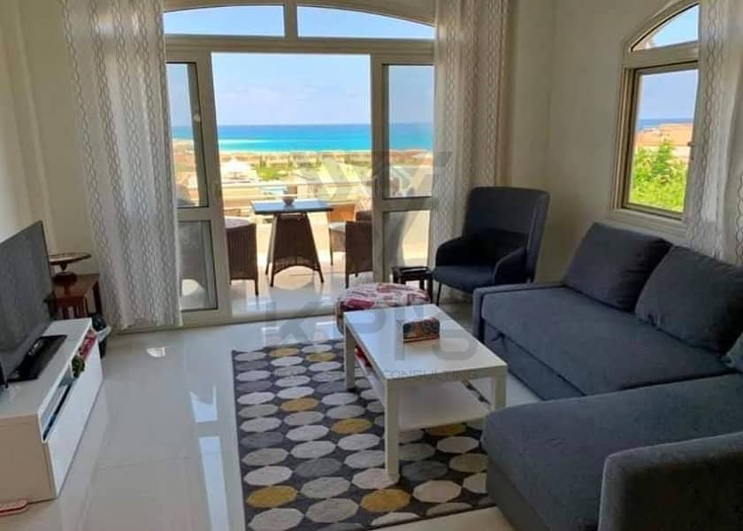 Fully finished chalet ready for immediate handover, featuring views of the sea and the lagoon; cash price: 4,250,000 EGP only. - Widok 3