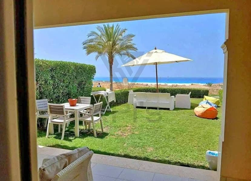 Fully finished chalet ready for immediate handover, featuring views of the sea and the lagoon; cash price: 4,250,000 EGP only. - Widok 4
