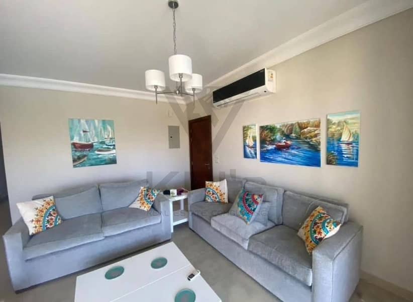 Fully finished chalet ready for immediate handover, featuring views of the sea and the lagoon; cash price: 4,250,000 EGP only. - Widok 6