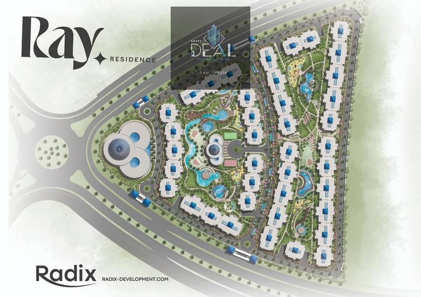 Own Your Apartment with Just a 6% Down Payment! Premium Open View the Diplomatic the International University,R8 District, New Administrative Capital - Widok 6