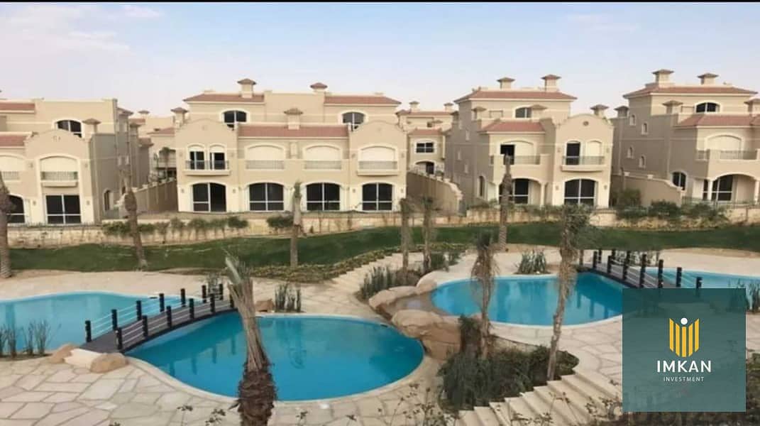 Townhouse for sale in the "El Patio Town" complex, available with an 8-year installment plan; located in the heart of the Fifth Settlement and just mi – pohled 2