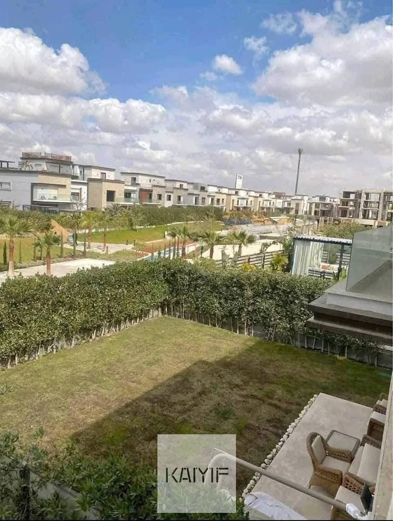 Middle Townhouse for Sale in Azzar2 New Cairo Core Shell Finish in a Prime Gated Community Location – pohled 3