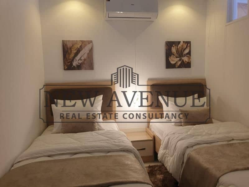 Luxury furnished apartment for rent with premium finishes with modern interior design overlooking landscape & main street – pohled 6