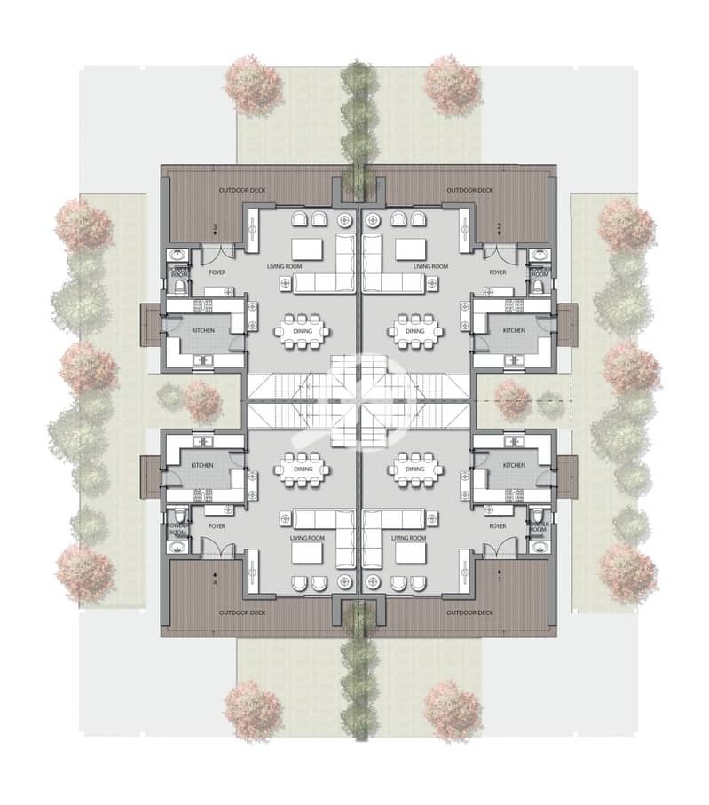 Villa for sale in Noor City, old reservation, lowest total price, Q1 model, high quality, sea view, delivery 2027 - Mehr