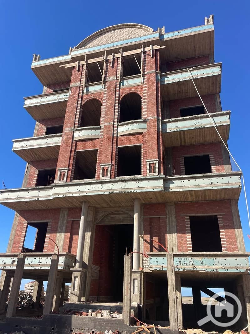 Apartment for sale in New Damietta, direct sea view, first sea front, close to all amenities, with modern design, facades + GRB + stone on an area of 200 square meters. - Ansicht 4