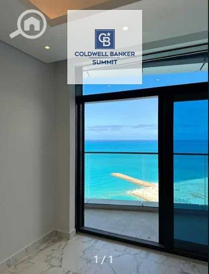 For quick sale: Two-bedroom chalet, ready for immediate occupancy, fully finished and turnkey, in Downtown Alamein, with a direct sea view. Available - Ansicht 2