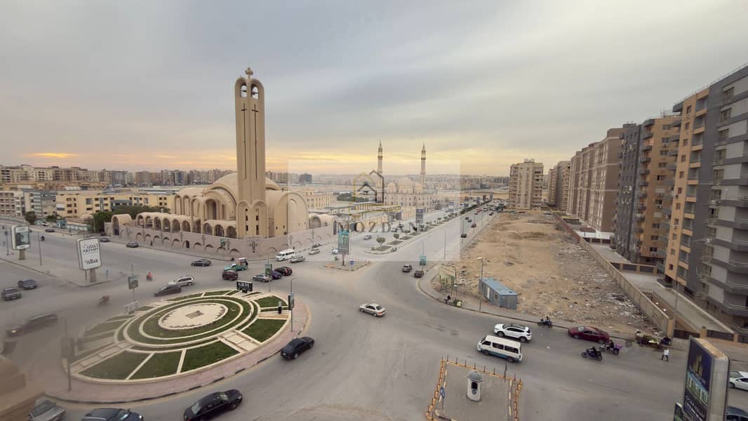A distinctive open-view apartment overlooking the Great Mosque and St. Anthony Church in a prime location in Zahra Al-Maadi. – pohled 3
