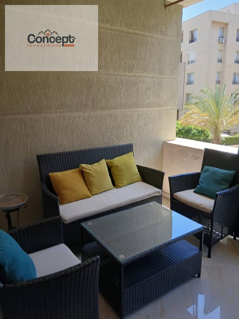 Fully furnished apartment for rent the square ahly sabour new cairo fully equipped kitchen – pohled 3