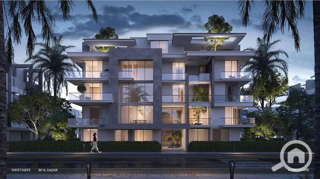 Apartment 1 Bed for Sale in WestDays by IL Cazar, Northern Expansions, 6th of October | Fully Finished | Up to 35% Cash Discount - Vista 4