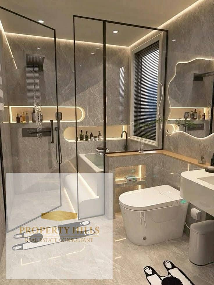 Villa ready for showing for sale in The Crest Compound, New Cairo, next to Mivida - Więcej