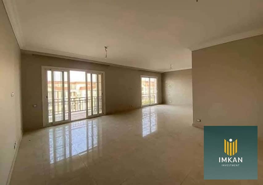Fully finished apartment for sale in the Regents Square compound (Fifth Settlement/Golden Square, near the AUC), overlooking the pool. Available with - Widok 3