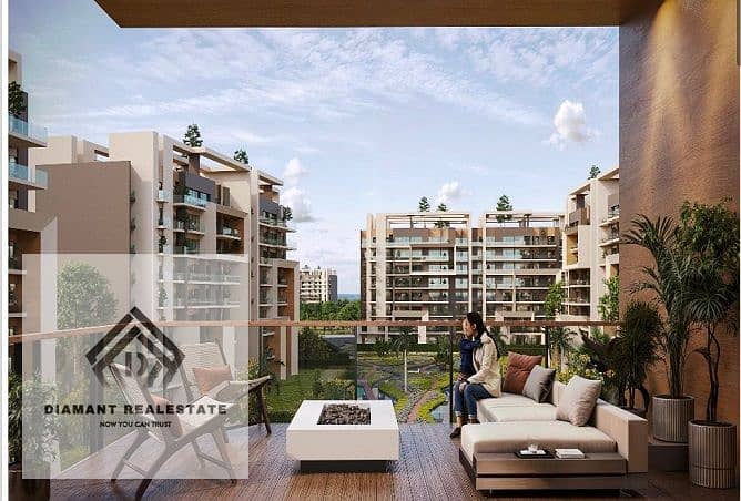 Apartment 3Bed for sale at lowest price per meter in New Capital, for investment lovers, near largest service area in R8, with 40% discount Over 10 ye - Widok 2