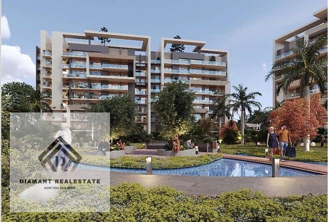 Apartment 3Bed for sale at lowest price per meter in New Capital, for investment lovers, near largest service area in R8, with 40% discount Over 10 ye - Widok 4