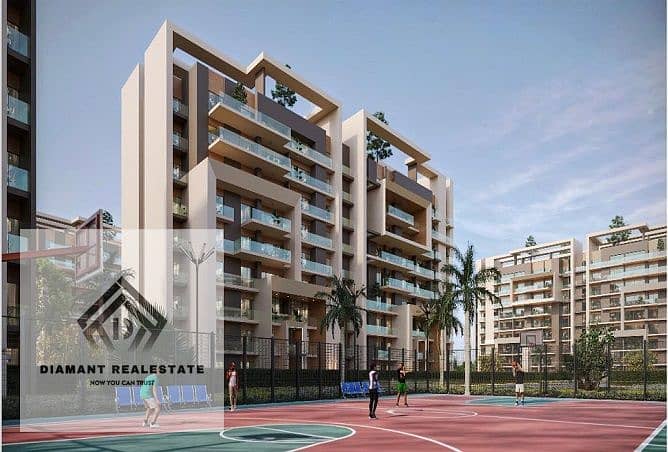 Apartment 3Bed for sale at lowest price per meter in New Capital, for investment lovers, near largest service area in R8, with 40% discount Over 10 ye - Widok 6