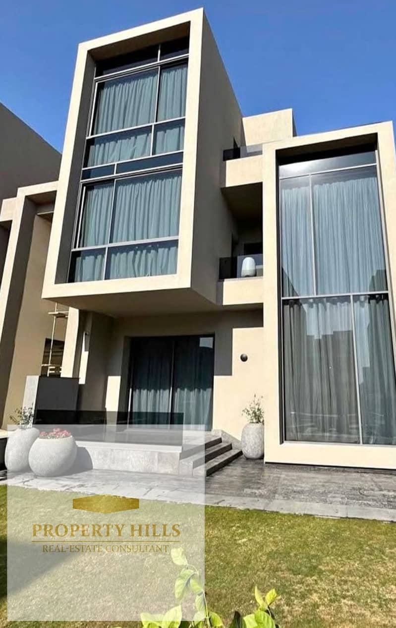 The last independent villa at the old price with a full panoramic view of the landscape and lagoon - Triangle - Waterway - Fifth Settlement - Widok 2