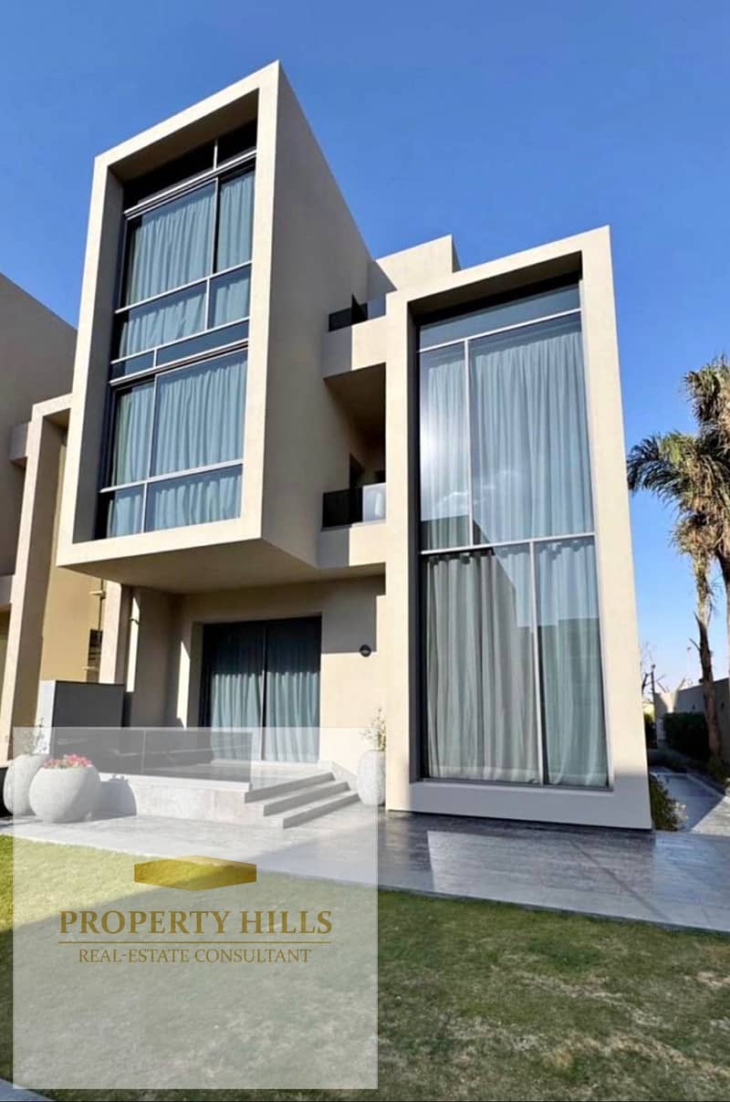 The last independent villa at the old price with a full panoramic view of the landscape and lagoon - Triangle - Waterway - Fifth Settlement - Widok 5