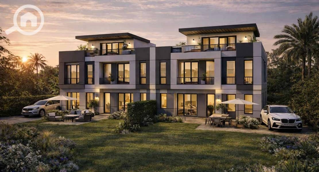 Townhouse corner villa for sale at a special price in Sheikh Zayed, with installments over 10 years - Mehr