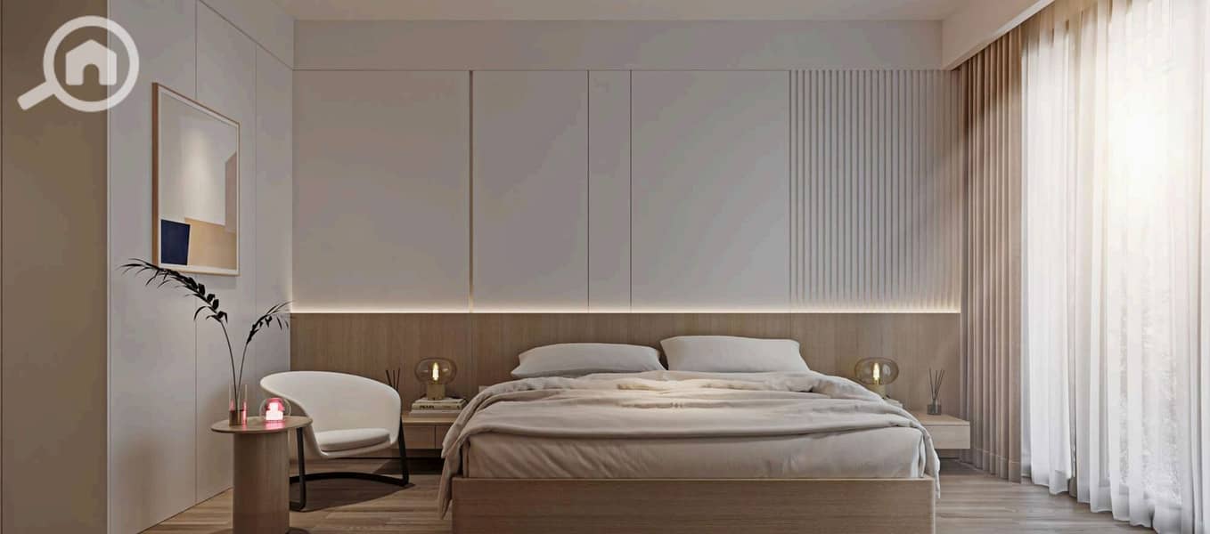 3-bedroom apartment for sale, close delivery, in Bahja compound Sheikh Zayed - Widok 5