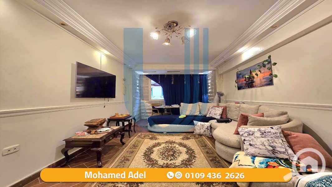 155 sqm apartment for sale - Laurent - steps from Abu Qir Street - price 3,500,000 million - Widok 3