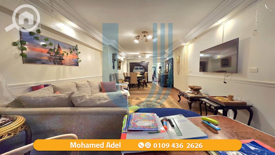 155 sqm apartment for sale - Laurent - steps from Abu Qir Street - price 3,500,000 million - Widok 4