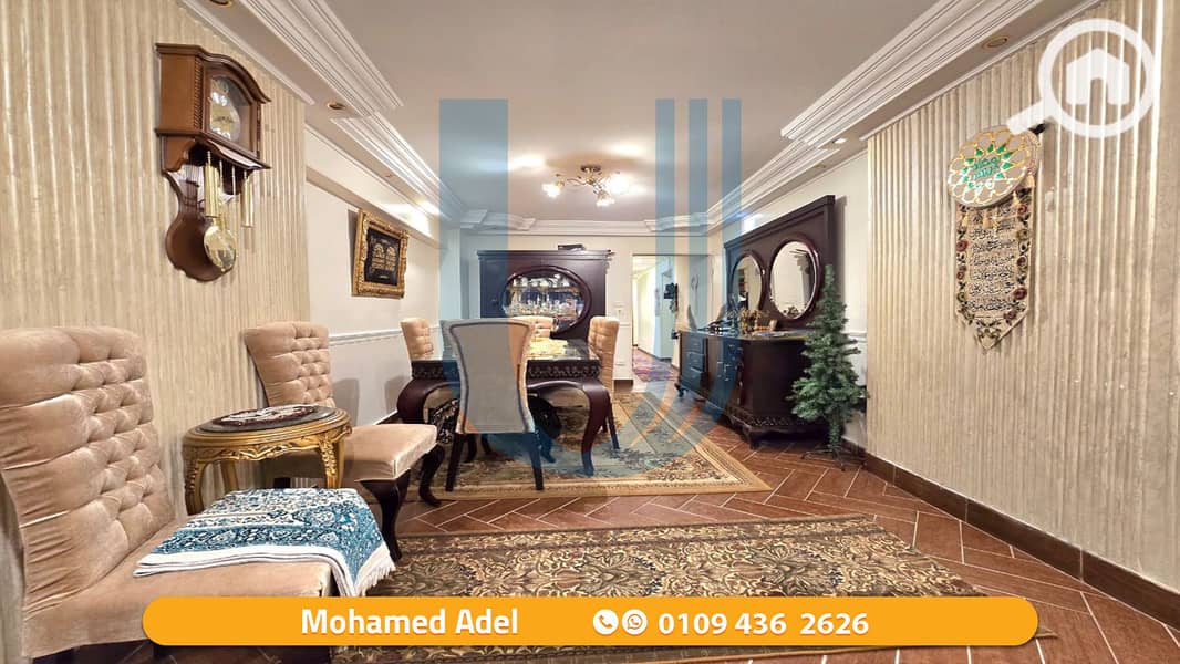 155 sqm apartment for sale - Laurent - steps from Abu Qir Street - price 3,500,000 million - Widok 6