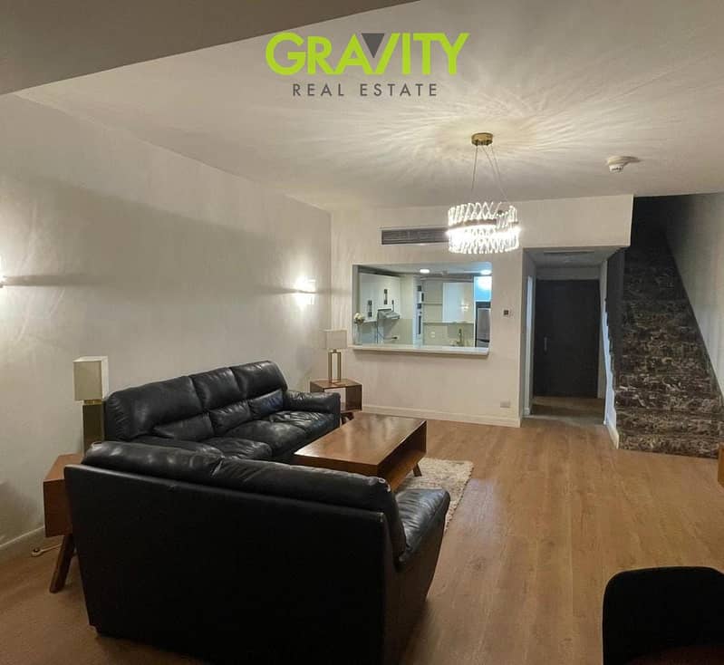 Duplex with hotel-style finishing, fully furnished, with an open view in the heart of New Cairo - Duplex for sale - Fifth Settlement - Widok 2