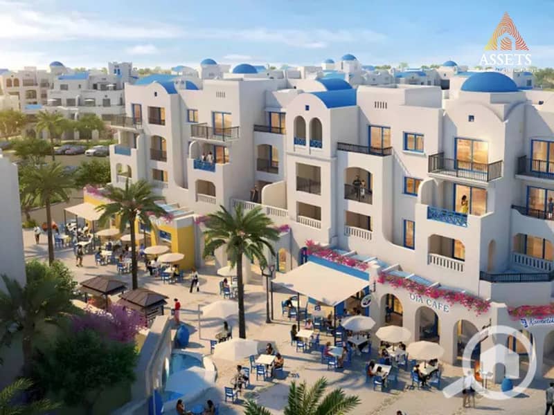 Fully Furnished Apartment For Sale in Marassi Catania North Coast Emaar Ready to Move Landscape View - Widok 2