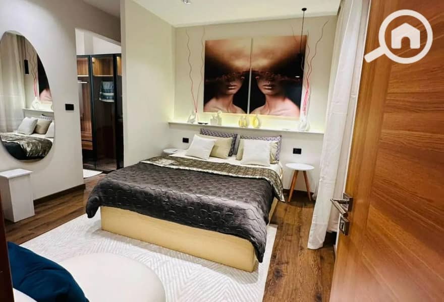 fully furnished apartment with private garden at new cairo 2 bedrooms and 2 bathrooms - Widok 2