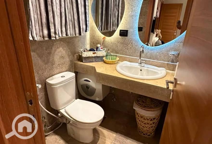 fully furnished apartment with private garden at new cairo 2 bedrooms and 2 bathrooms - Widok 4