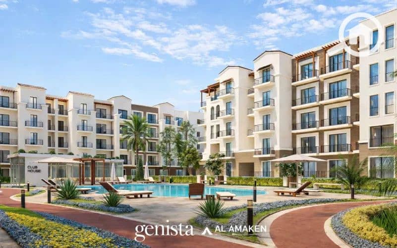 Enjoy tranquility and privacy and own an apartment in Genista, near Mall of Arabia and 26th of July Corridor, with the lowest down payment and the lon - Widok 3