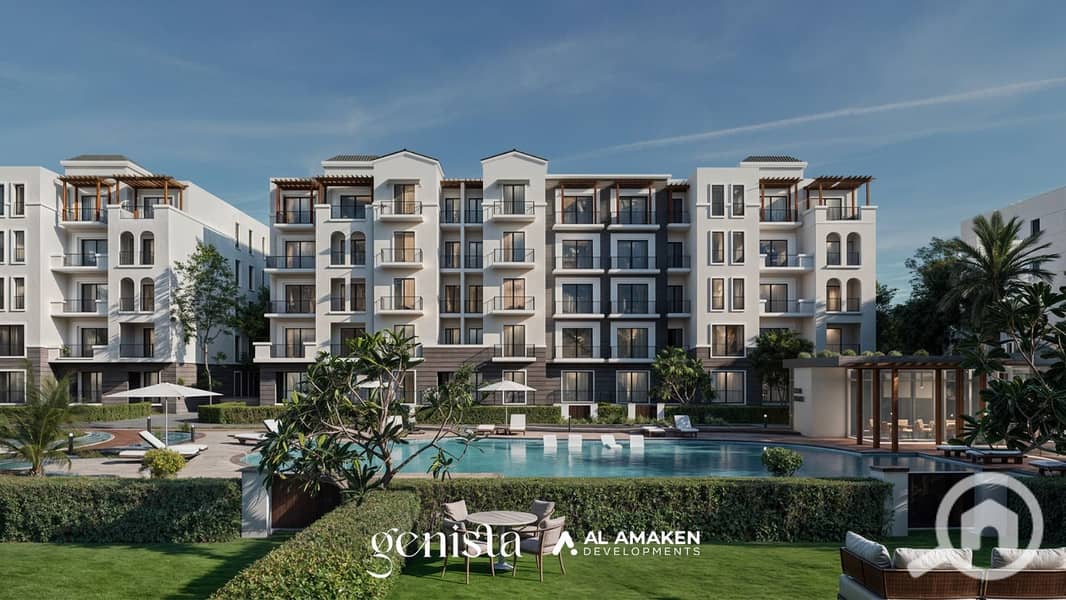 Enjoy tranquility and privacy and own an apartment in Genista, near Mall of Arabia and 26th of July Corridor, with the lowest down payment and the lon - Widok 6