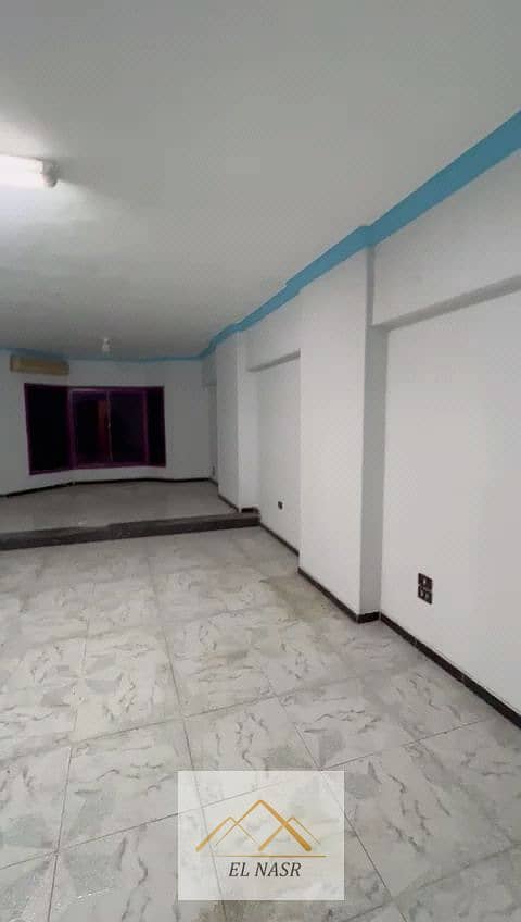 Furnished and fully air-conditioned office for rent in Nasr City on a very well-known main street, ground floor with a private entrance. - Vista 4