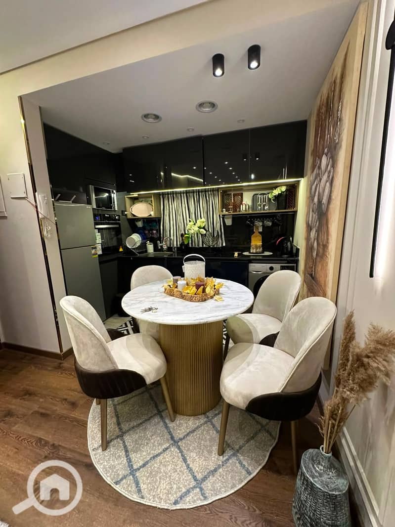 Premium Furnished Apartment For Rent in Al Patio Oro Compound -New Cairo Prime Location With Private Garden - Widok 3