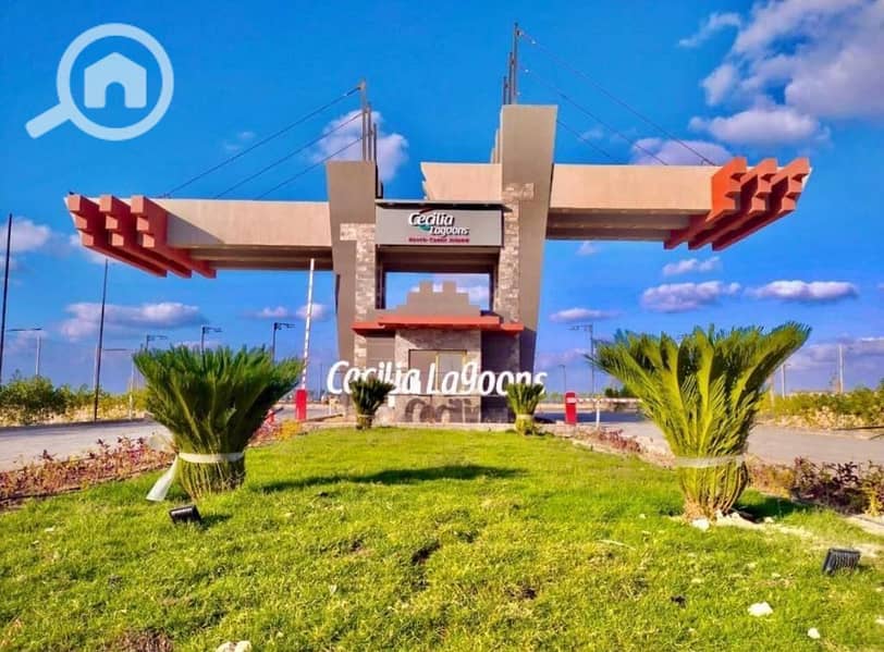 **Last Official Twin House – First Row at Cecilia Lagoons** **Cecilia Lagoons | Sidi Heneish** From **Ibn Sina Projects** Km 275 Alexan - Ansicht 5