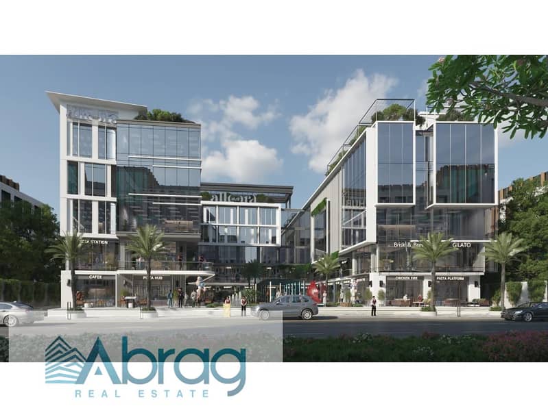 Fully finished clinic with A/C units for sale; 7-year payment plan; located on the plaza next to The Gate, Sheikh Zayed. - Vista 6