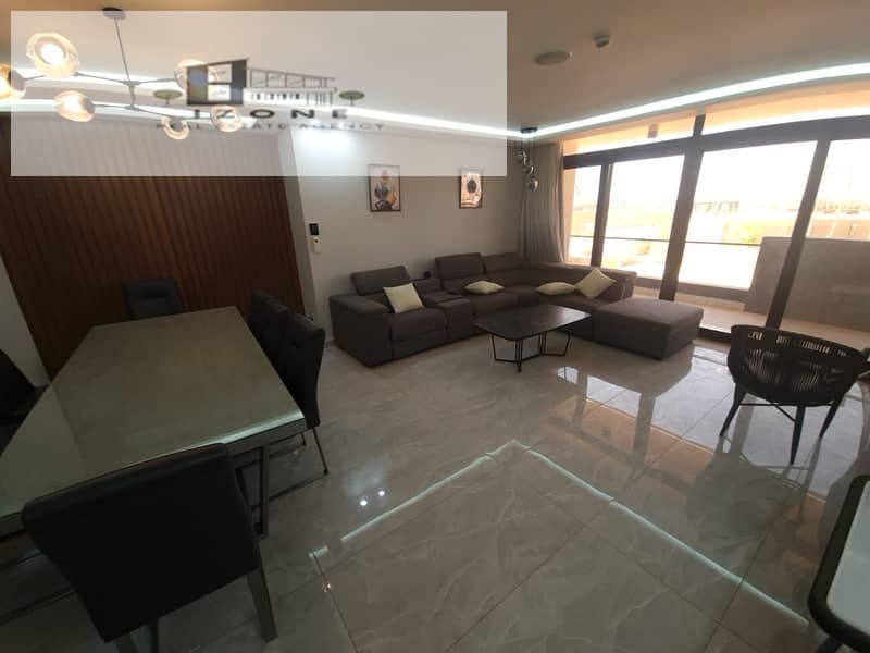 Best Price Fully Furnished Apartment for Rent in Azzad New Cairo with an Area of 182 sqm 3 Bedrooms 3 Bathrooms – pohled 3