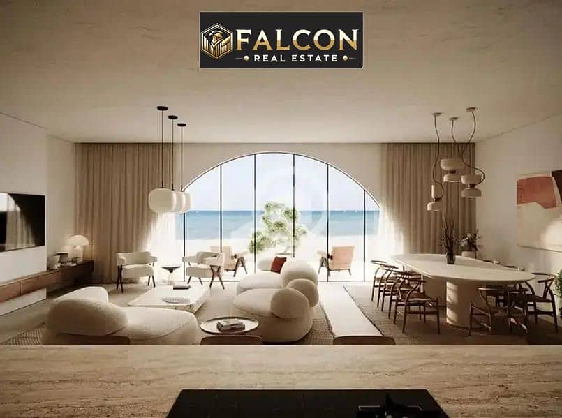 Sea-view villa for sale—fully finished and equipped with A/C—in a prime location at Ogami Sodic, Ras El Hekma (North Coast), with a down payment of on - Widok 6