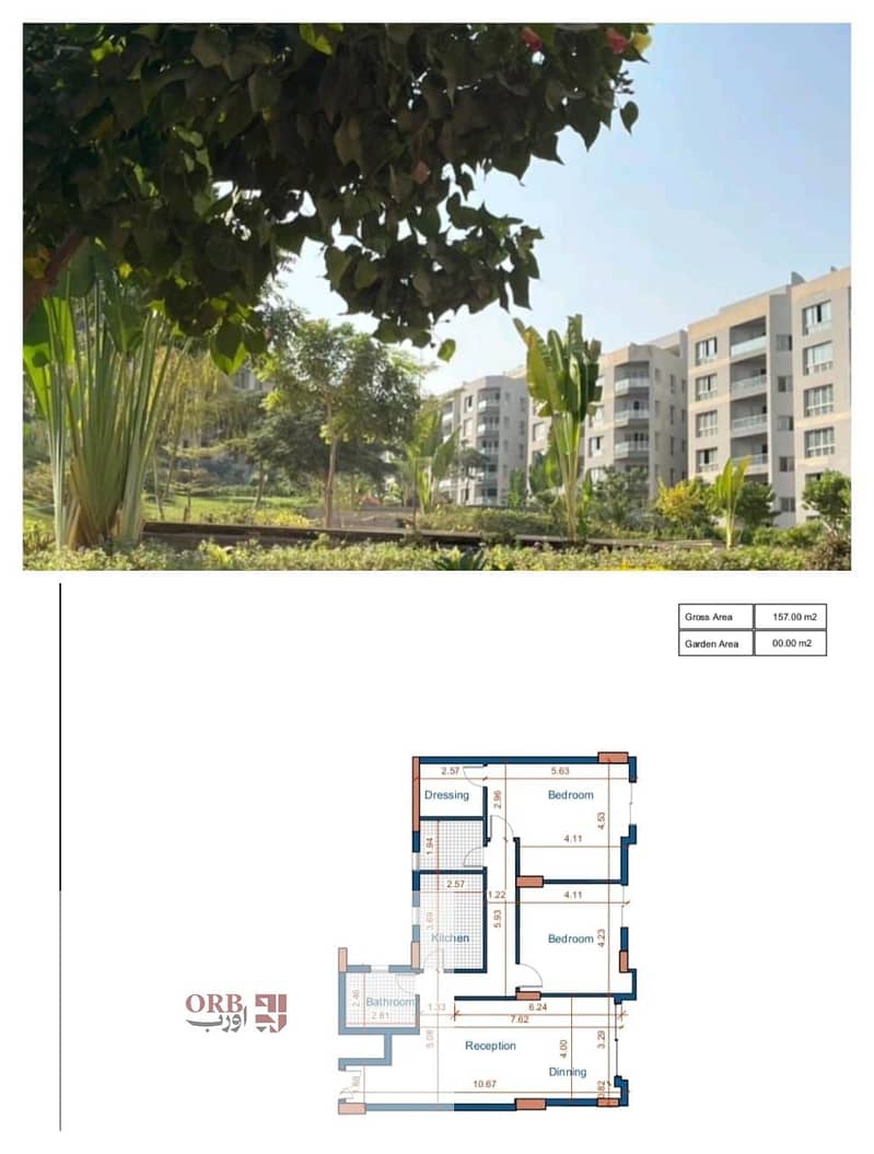 Ready to Move 2-Bedroom Apartment Own Your Dream Home with Easy Installments Low Down Payment Flexible Payment Plans Immediate Handover - Ansicht 2