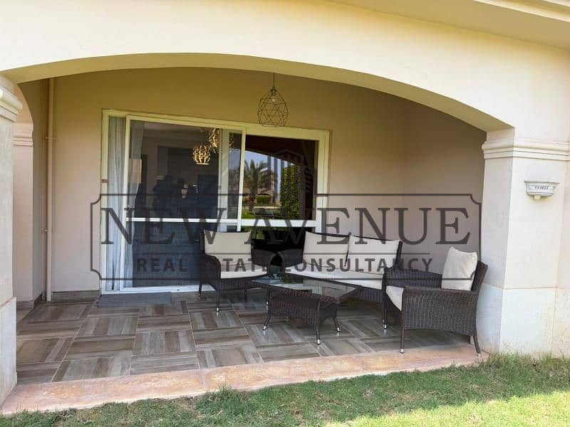 Lowest price fully furnished Ground chalet with Garden Pool View with ACs and kitchen cabinets and appliances in La Vista Gardens - Vista 3