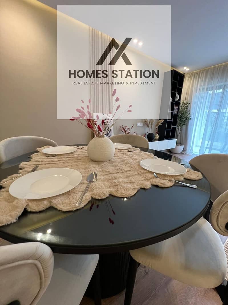 Fully Furnished Apartment for Rent in Lake View Residence, New Cairo - Widok 3