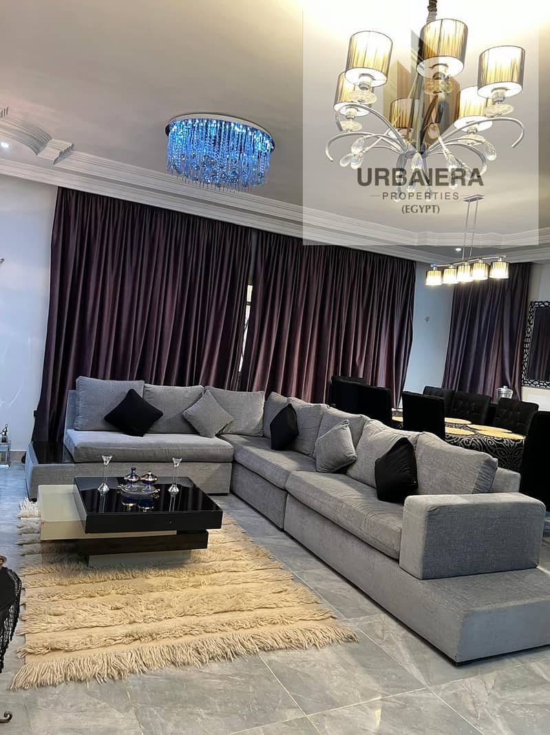 For quick sale in Dorra Cairo Compound, a 144m² duplex apartment with a 40m² roof terrace overlooking a small garden - Ansicht 5