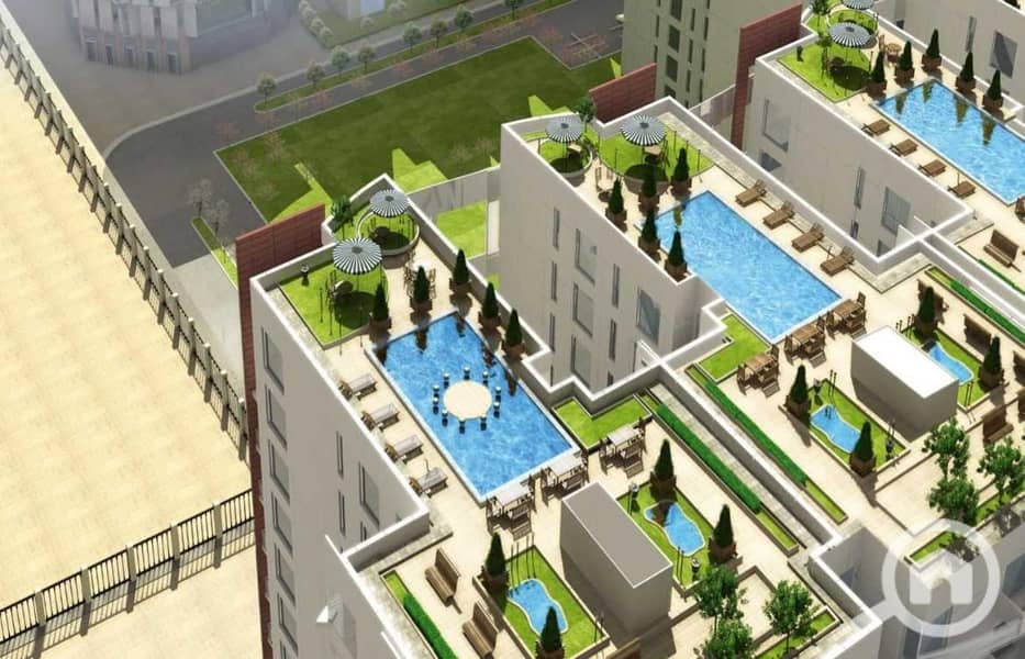 Apartment for Sale in Bavaria Town Compound on Maadi Ring Road – Open Ring Road View - Widok 6