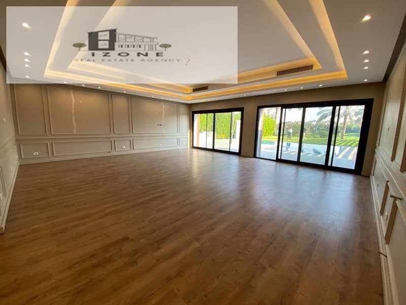 Fully Finished Twin House for Rent – Katameya Dunes New Cairo – 350sqm – 4 Bedrooms – Pool, Jacuzzi & Golf View - Widok 2