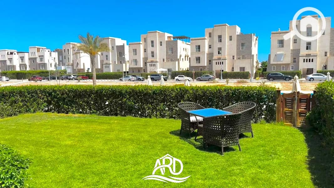 Chalet for Rent in Amwaj north coast with garden view – pohled 2