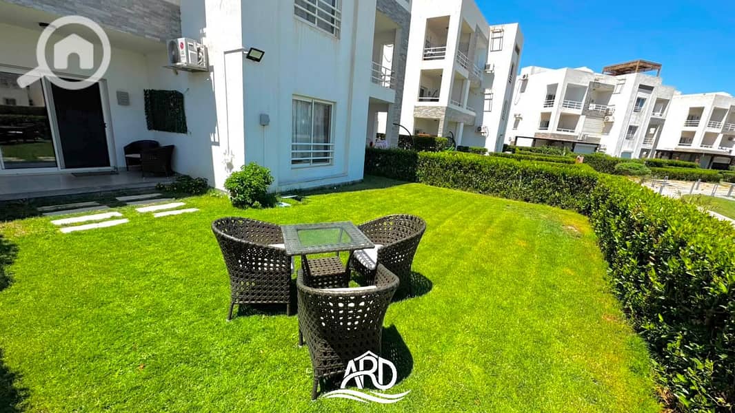 Chalet for Rent in Amwaj north coast with garden view – pohled 3
