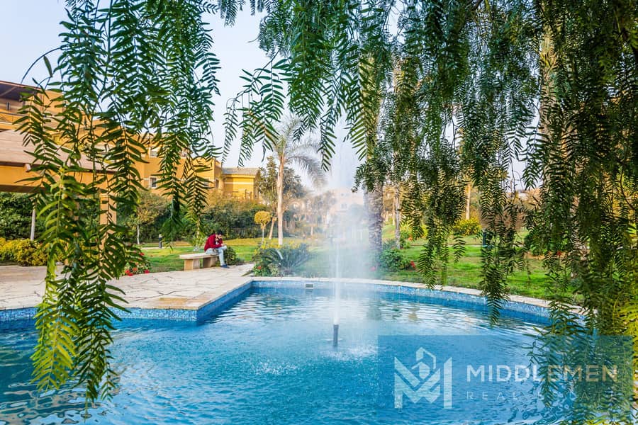 Standalone on 702m Land Type B Fully Finished in Dyar Al Mukhabarat New Cairo – pohled 5