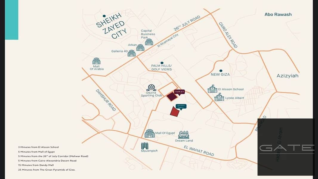 Apartment for sale in Garden Lakes Compound – Hyde Park, fully finished – pohled 4